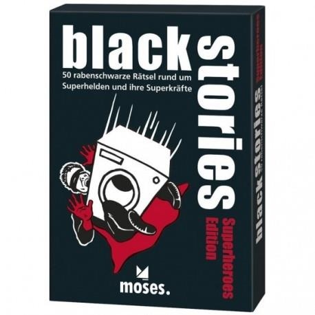 BLACK STORIES. EDICION SUPERHEROES | 8436564810502 | GEN X GAMES | Llibreria La Gralla | Llibreria online de Granollers