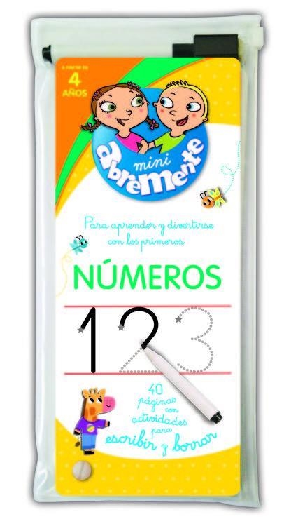 ABREMENTE PARA ESCRIBIR Y BORRAR - NÚMEROS | 9789876373043 | AA.VV | Llibreria La Gralla | Librería online de Granollers