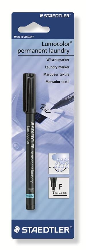 RETOLADOR F LUMOCOLOR TEXTIL NEGRE | 4007817319147 | STD319LMF9 | Llibreria La Gralla | Llibreria online de Granollers