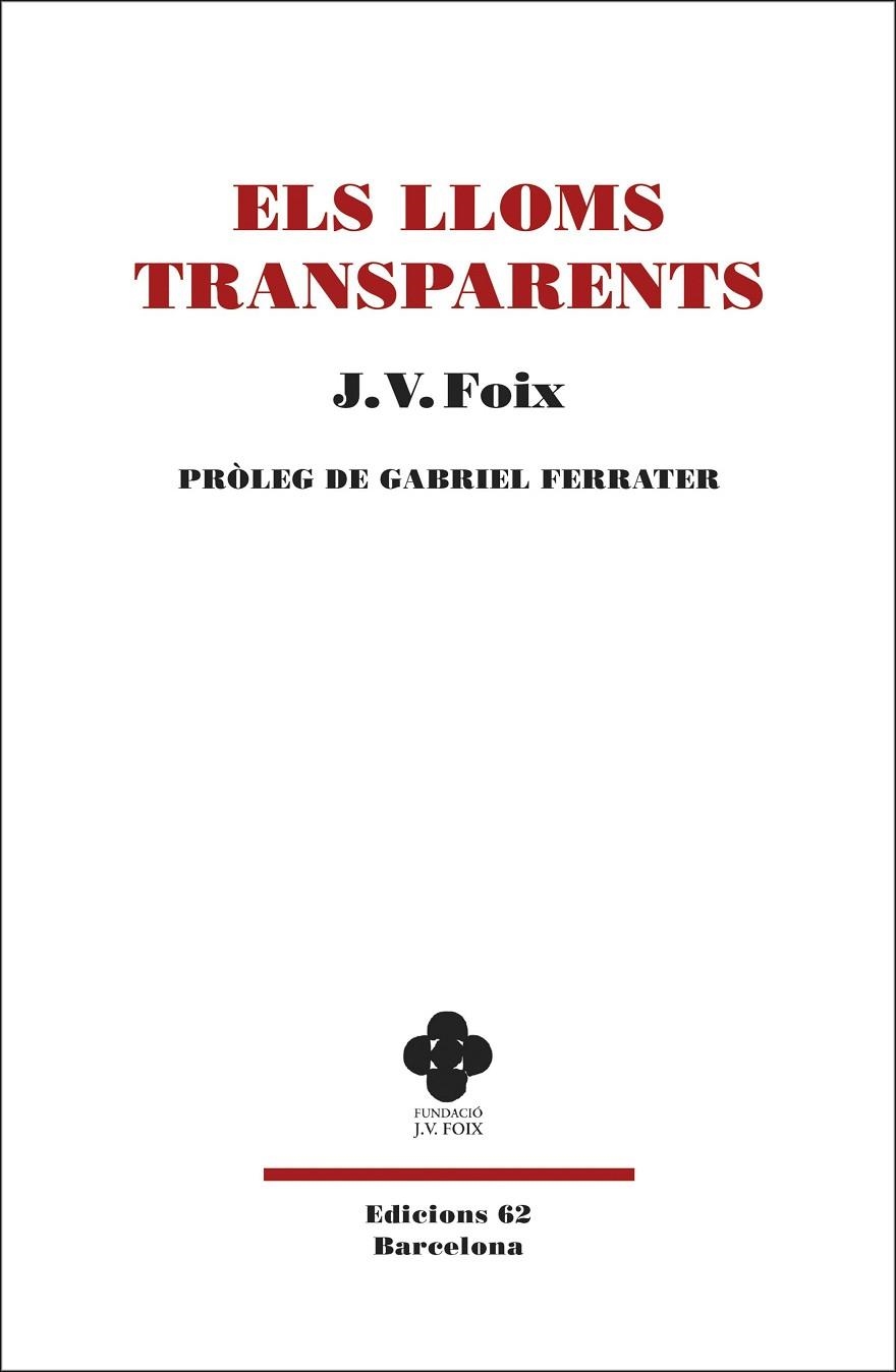 LLOMS TRANSPARENTS, ELS | 9788429777383 | FOIX I MAS, J. V. | Llibreria La Gralla | Llibreria online de Granollers
