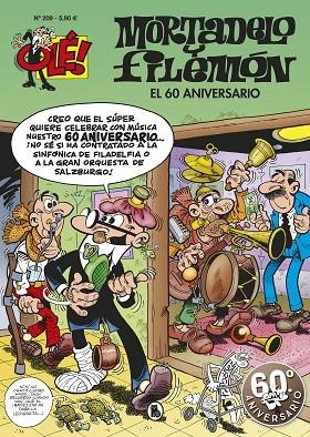 60 ANIVERSARIO, EL  OLÉ! MORTADELO 209 | 9788402421661 | IBÁÑEZ, FRANCISCO | Llibreria La Gralla | Llibreria online de Granollers