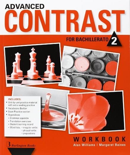 ADVANCED CONTRAST FOR 2º.BACH.(WORKBOOK) | 9789963489060 | AA.VV | Llibreria La Gralla | Librería online de Granollers