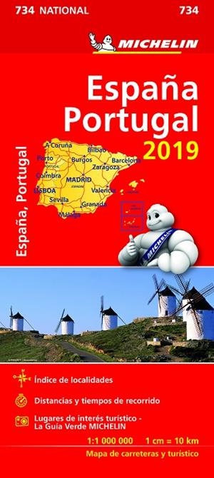 ESPAÑA  PORTUGAL 2019 734 | 9782067236707 | VVAA | Llibreria La Gralla | Librería online de Granollers