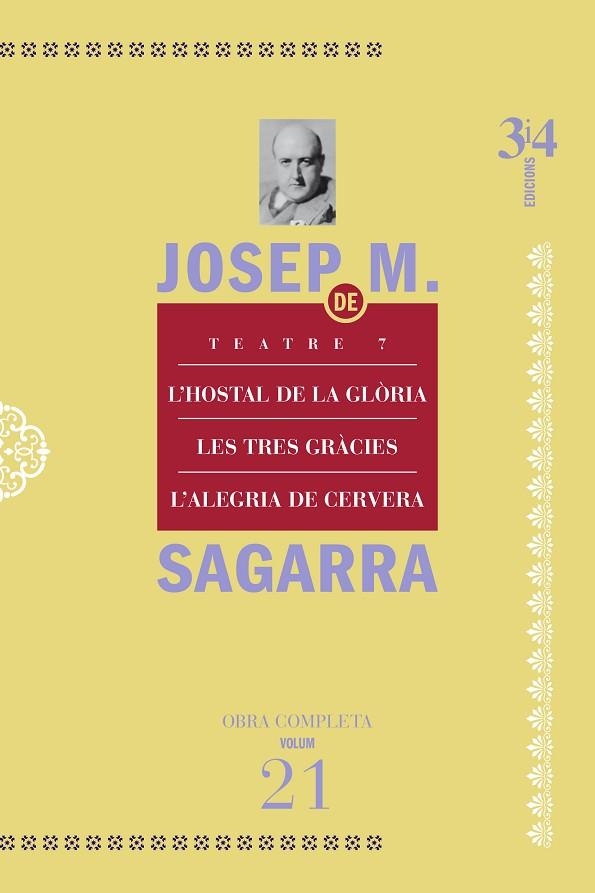 OBRA COMPLETA N 21, TEATRE VOL  7 | 9788417469061 | SAGARRA, JOSEP M. | Llibreria La Gralla | Librería online de Granollers