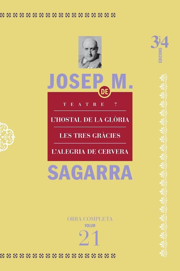 OBRA COMPLETA N 21, TEATRE VOL  7 | 9788417469061 | SAGARRA, JOSEP M. | Llibreria La Gralla | Llibreria online de Granollers