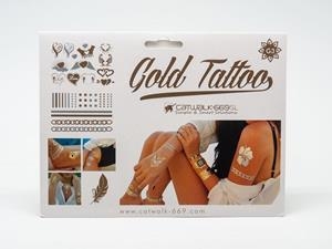 TATUATGE CATWALT GOLD TATOO | 6340653492338 | TAG012 | Llibreria La Gralla | Librería online de Granollers