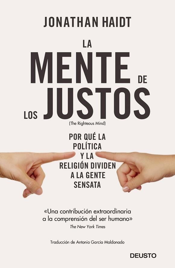 MENTE DE LOS JUSTOS, LA | 9788423430093 | HAIDT, JONATHAN | Llibreria La Gralla | Librería online de Granollers