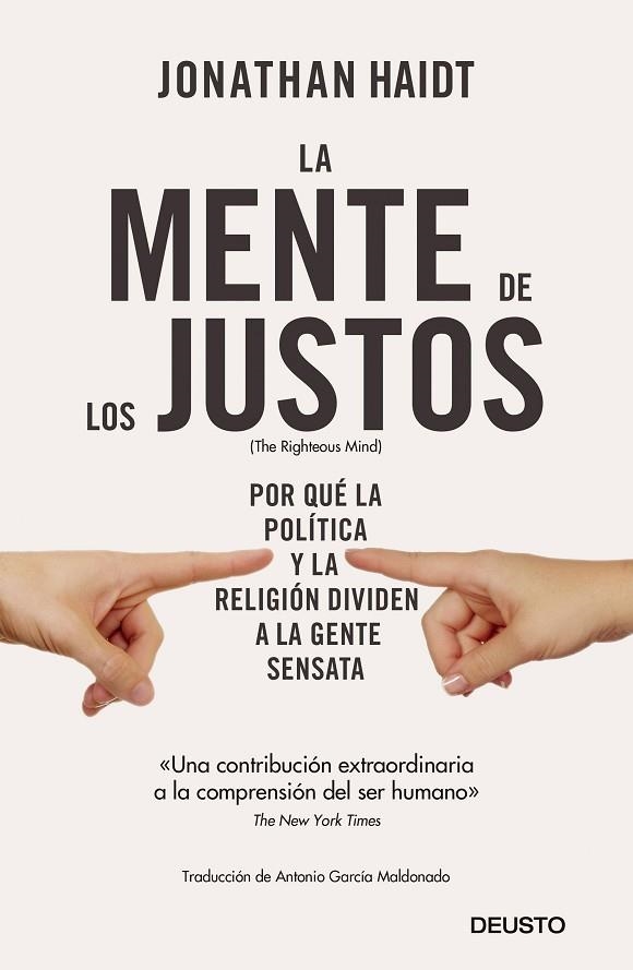 MENTE DE LOS JUSTOS, LA | 9788423430093 | HAIDT, JONATHAN | Llibreria La Gralla | Llibreria online de Granollers