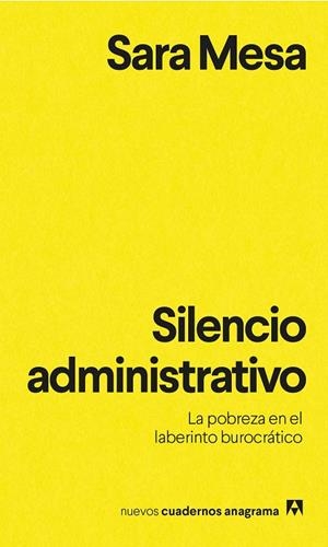 SILENCIO ADMINISTRATIVO | 9788433916273 | MESA, SARA | Llibreria La Gralla | Llibreria online de Granollers