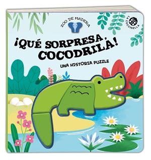 QUÉ SORPRESA, COCODRILA! UNA HISTORIA PUZZLE | 9788877039972 | CLIMA, GABRIELE | Llibreria La Gralla | Librería online de Granollers