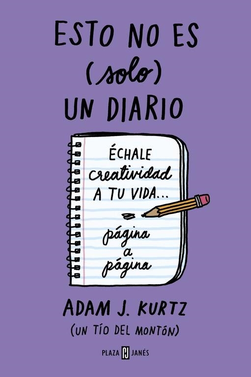 ESTO NO ES (SOLO) UN DIARIO, EN MORADO | 9788401023224 | KURTZ, ADAM J. | Llibreria La Gralla | Librería online de Granollers