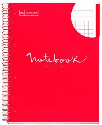 LLIBRETA A4 MIQUELRIUS NOTEBOOK EMOTIONS VERMELLA | 8422593460535 | 46053 | Llibreria La Gralla | Librería online de Granollers
