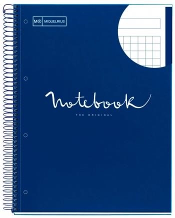 LLIBRETA NBOOK A4 MR QUADRICULA 90G EMOTIONS BLAU MARI | 8422593460467 | MQR46046 | Llibreria La Gralla | Librería online de Granollers