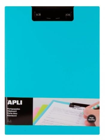 MINICLIP APLI A4 BLAU CEL | 8410782172062 | APL17206 | Llibreria La Gralla | Llibreria online de Granollers