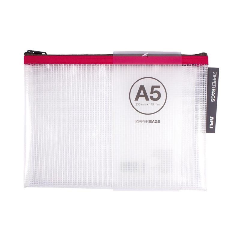 ESTOIG ZIPPER APLI A5 COLORS VARIS | 8410782173847 | APL17384 | Llibreria La Gralla | Llibreria online de Granollers