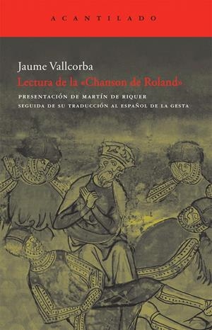 LECTURA DE LA CHANSON DE ROLAND | 9788492649532 | VALLCORBA, JAUME | Llibreria La Gralla | Librería online de Granollers