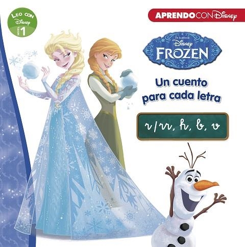 FROZEN  UN CUENTO PARA CADA LETRA: R/RR, H, B, V  LEO CON DISNEY - NIVEL 1 | 9788416931965 | VVAA | Llibreria La Gralla | Librería online de Granollers