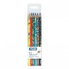 CAIXA 6 LLAPIS COLORS MILAN SPACE | 8411574080107 | 072331506SHP | Llibreria La Gralla | Llibreria online de Granollers
