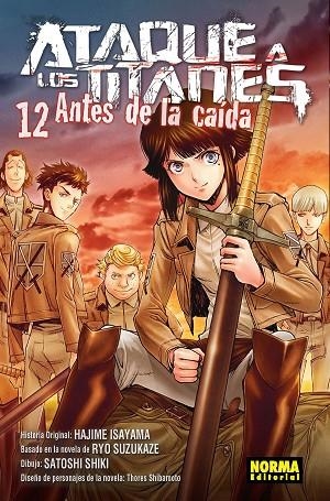 ATAQUE A LOS TITANES ANTES DE LA CAÍDA 12 | 9788467934663 | ISAYAMA, SUZUKAZE;  SHIMABOTO, SHIKI | Llibreria La Gralla | Llibreria online de Granollers