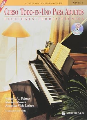 CURSO TODO EN UNO PARA ADULTOS 1+CD PIANO | 9788863881998 | Llibreria La Gralla | Llibreria online de Granollers