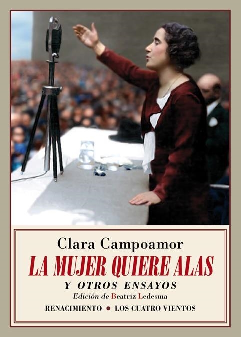 MUJER QUIERE ALAS Y OTROS ENSAYOS,  LA | 9788417550660 | CAMPOAMOR, CLARA | Llibreria La Gralla | Librería online de Granollers