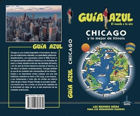 CHICAGO GUIA AZUL 2019 | 9788417823030 | MONREAL, MANUEL | Llibreria La Gralla | Llibreria online de Granollers