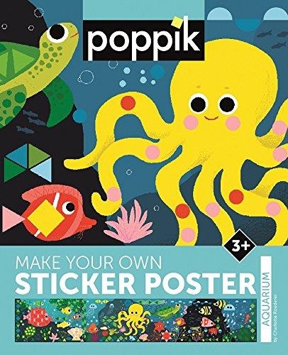 POPPIK POSTER ENGANXINES AQUARIUM +3 | 3760262410210 | PPMAT004 | Llibreria La Gralla | Llibreria online de Granollers