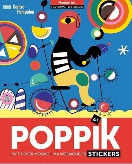 POPPIK POSTER ENGANXINES MODERN ART +4 | 3760262410203 | PPMAT005 | Llibreria La Gralla | Llibreria online de Granollers