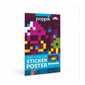 POPPIK POSTER ENGANXINES VIDEOJOC +6 | 3760262410111 | PPIX008 | Llibreria La Gralla | Librería online de Granollers