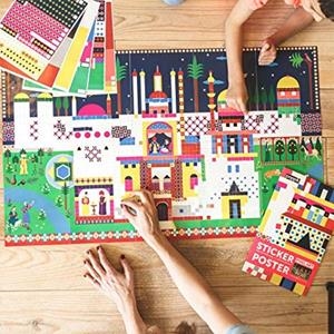 POPPIK POSTER ENGANXINES PALAU +7 | 3760262410050 | PPMOS002 | Llibreria La Gralla | Llibreria online de Granollers