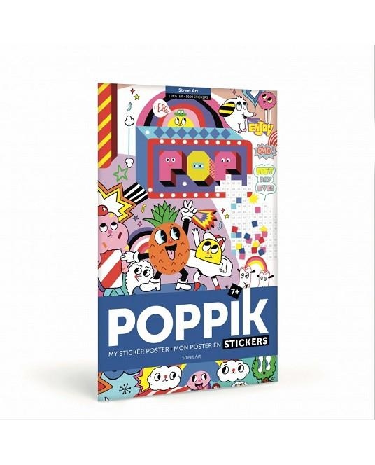 POPPIK POSTER ENGANXINES STREET ART  | 3760262410296 | PPPIX015 | Llibreria La Gralla | Librería online de Granollers