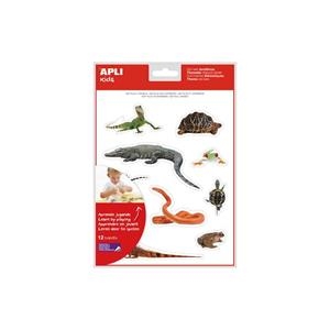 GOMETS AUTOADHESIUS REPTILS I AMFIBIS | 8410782176336 | APL17633 | Llibreria La Gralla | Llibreria online de Granollers