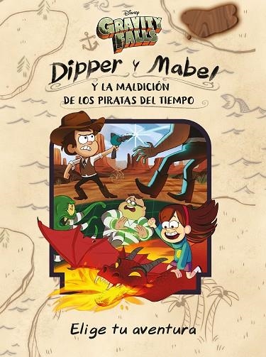 GRAVITY FALLS. DIPPER Y MABEL Y LA MALDICIÓN DE LOS PIRATAS DEL TIEMPO | 9788417529536 | DISNEY | Llibreria La Gralla | Llibreria online de Granollers