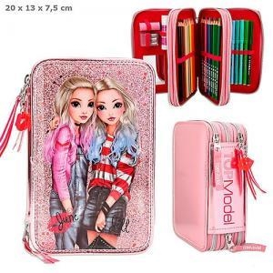 PLUMIER TRIPLE TOP MODEL ROSA BRILLANT | 4010070393274 | TOP 10384 | Llibreria La Gralla | Llibreria online de Granollers