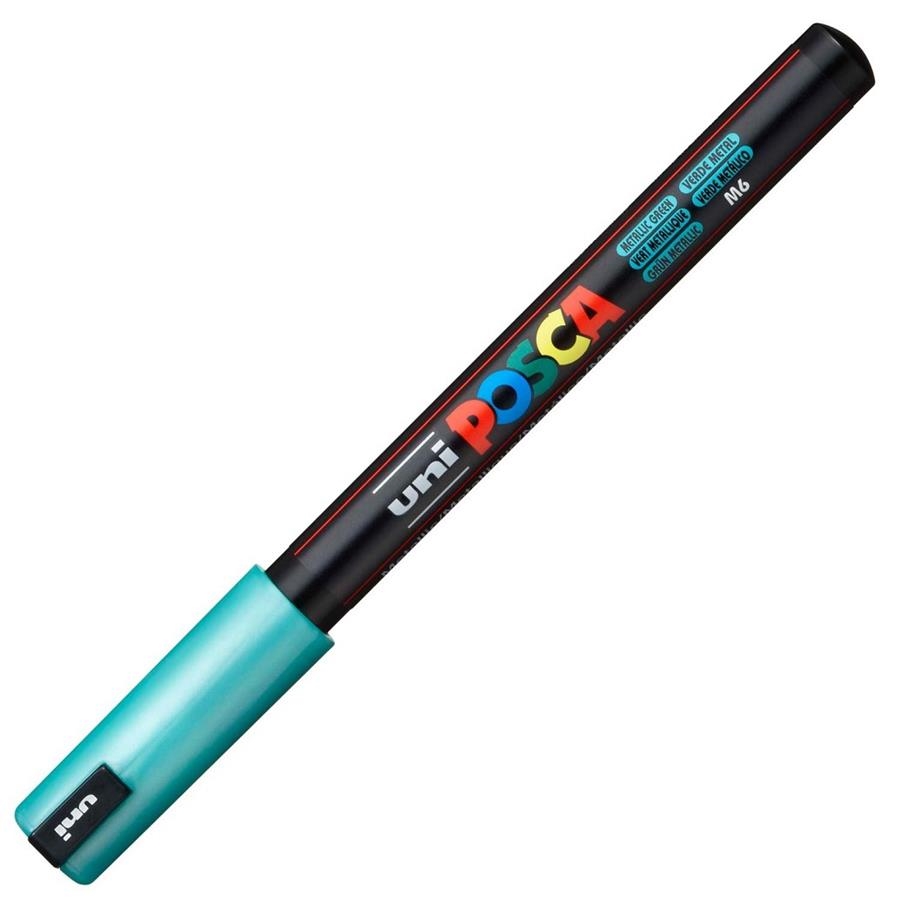 RETOLADOR POSCA PC 1MR 0.7MM VERD METALIC M6 | 4902778089880 | 289843000 | Llibreria La Gralla | Librería online de Granollers