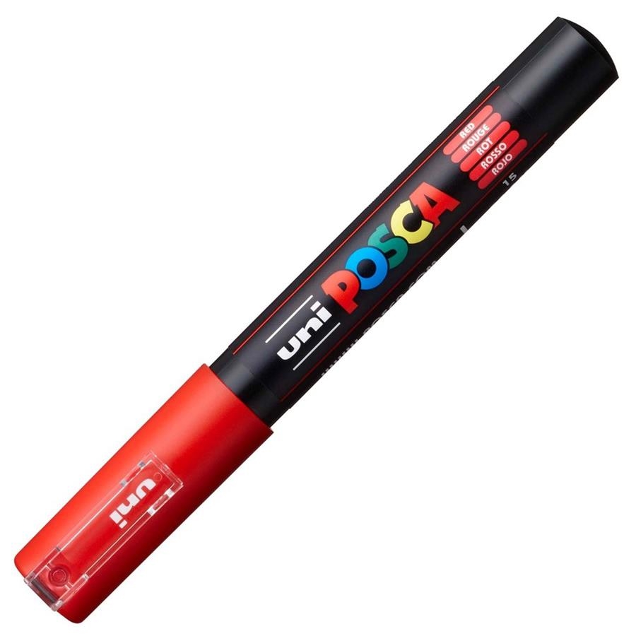 RETOLADOR POSCA PC 1M 1MM VERMELL 15 | 4902778654033 | 285072000 | Llibreria La Gralla | Llibreria online de Granollers