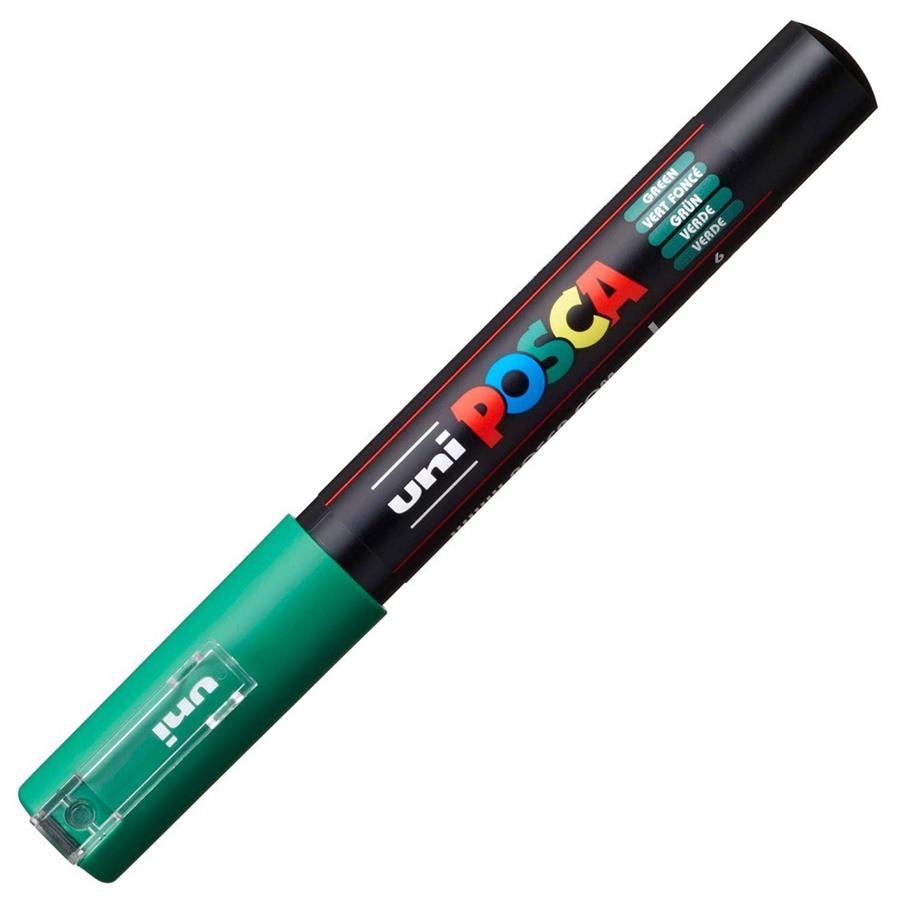 RETOLADOR POSCA PC 1M 1MM VERD 6 | 4902778653999 | 017822000 | Llibreria La Gralla | Llibreria online de Granollers