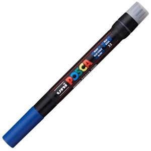 RETOLADOR POSCA PCF 350 PINZELL BLAU 33 | 4902778559833 | 300392000 | Llibreria La Gralla | Librería online de Granollers
