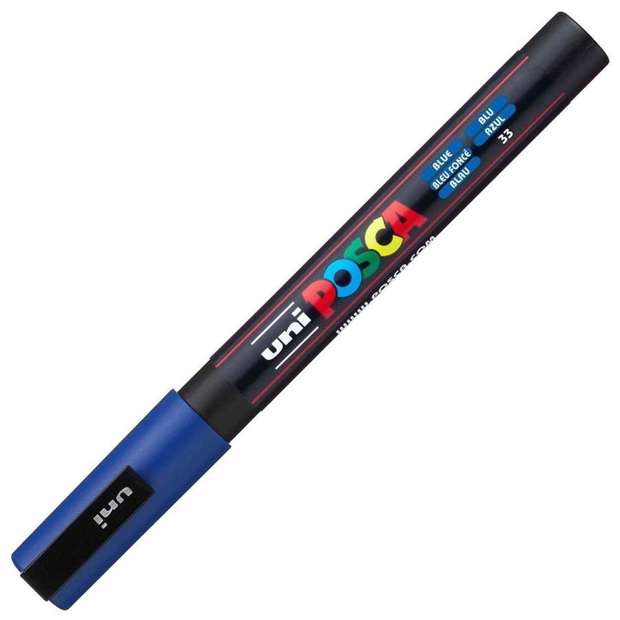 RETOLADOR POSCA PC 3M 1.3MM BLAU 33 | 4902778915783 | 284646000 | Llibreria La Gralla | Llibreria online de Granollers