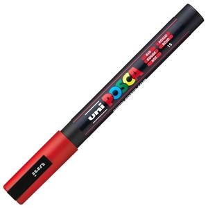 RETOLADOR POSCA PC 3M 1.3MM VERMELL 15 | 4902778915790 | 284679000 | Llibreria La Gralla | Llibreria online de Granollers