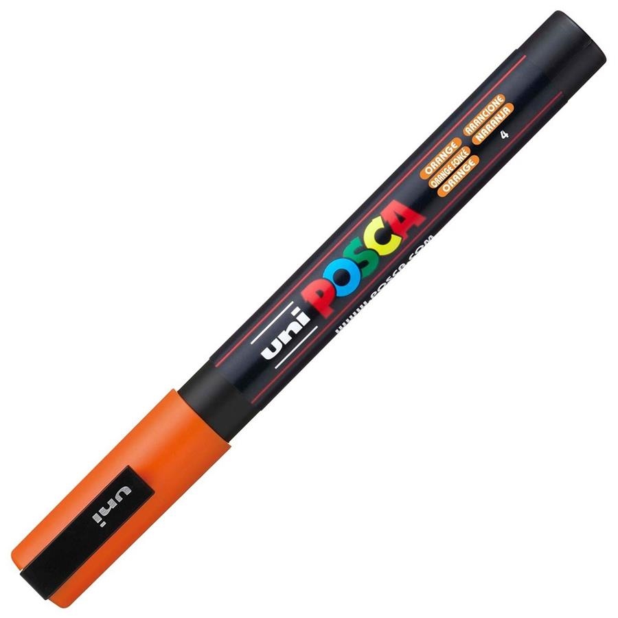 RETOLADOR POSCA PC 3M 1.3MM TARONJA 4 | 4902778915851 | 284604000 | Llibreria La Gralla | Llibreria online de Granollers