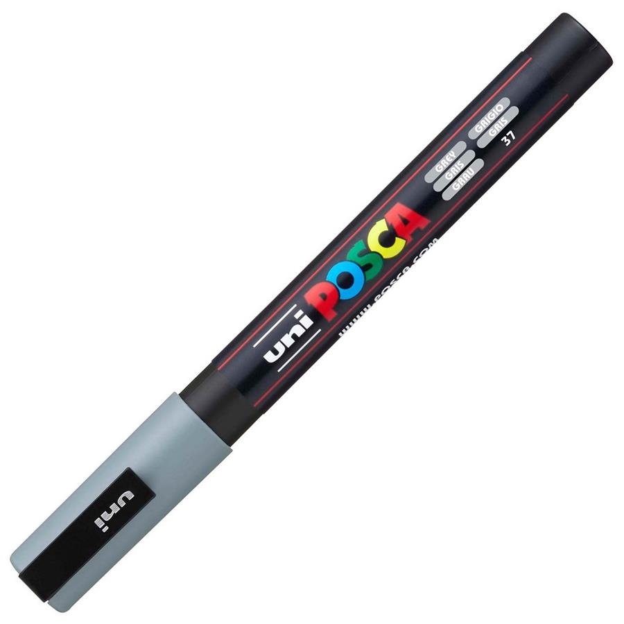 RETOLADOR POSCA PC 3M 1.3MM GRIS 37 | 4902778915905 | 284703000 | Llibreria La Gralla | Llibreria online de Granollers