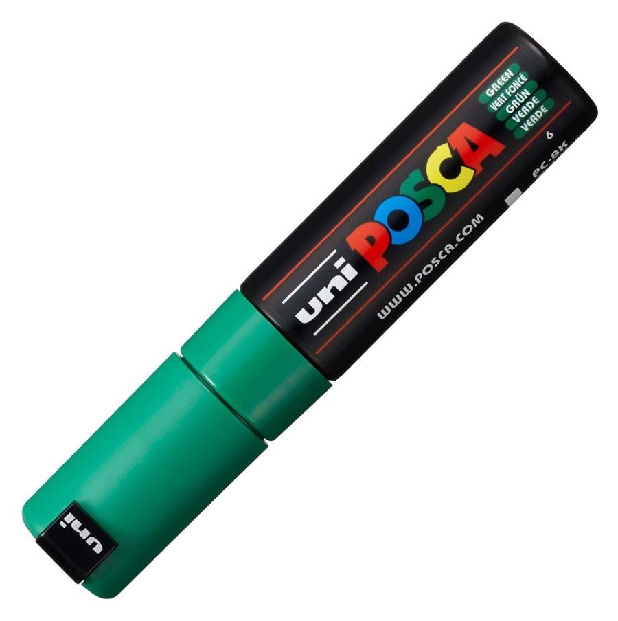 RETOLADOR POSCA PC 8K 8MM VERD 6 | 4902778916483 | 300475000 | Llibreria La Gralla | Librería online de Granollers