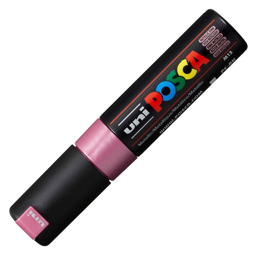 RETOLADOR POSCA PC 8K 8MM ROSA METAL·LIC M13 | 4902778113660 | 300756000 | Llibreria La Gralla | Librería online de Granollers