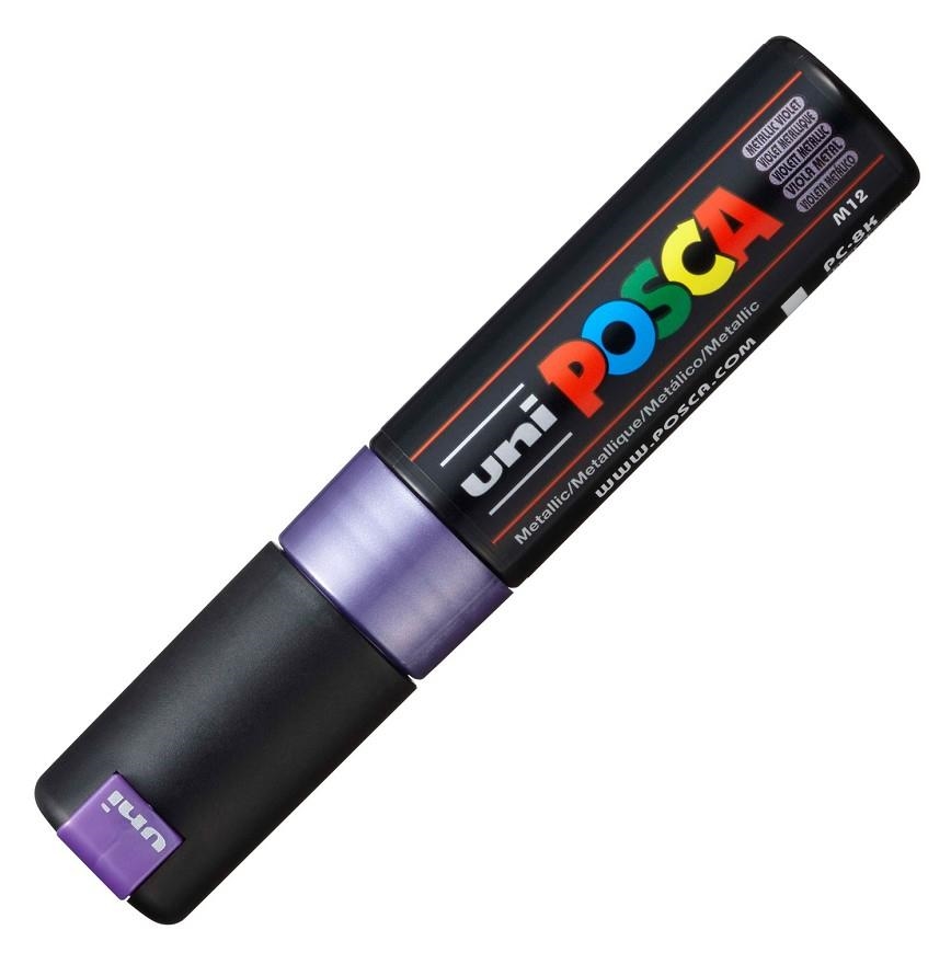 RETOLADOR POSCA PC 8K 8MM VIOLETA METAL·LIC M12 | 4902778113677 | 300764000 | Llibreria La Gralla | Llibreria online de Granollers