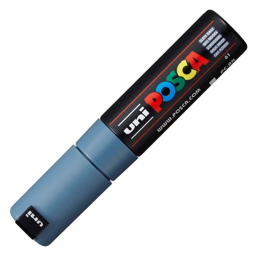 RETOLADOR POSCA PC 8K 8MM GRIS PISSARRA 61 | 4902778107546 | 300616000 | Llibreria La Gralla | Llibreria online de Granollers