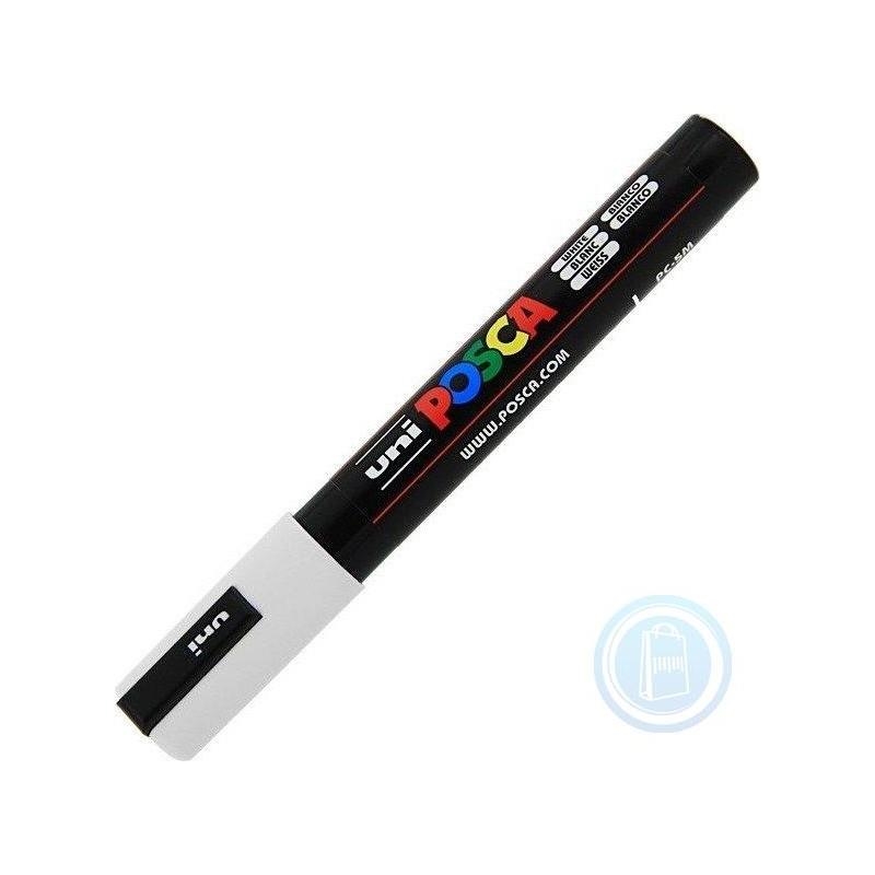 RETOLADOR POSCA PC 5M 2.5MM BLANC 1 | 4902778916254 | 152637000 | Llibreria La Gralla | Llibreria online de Granollers