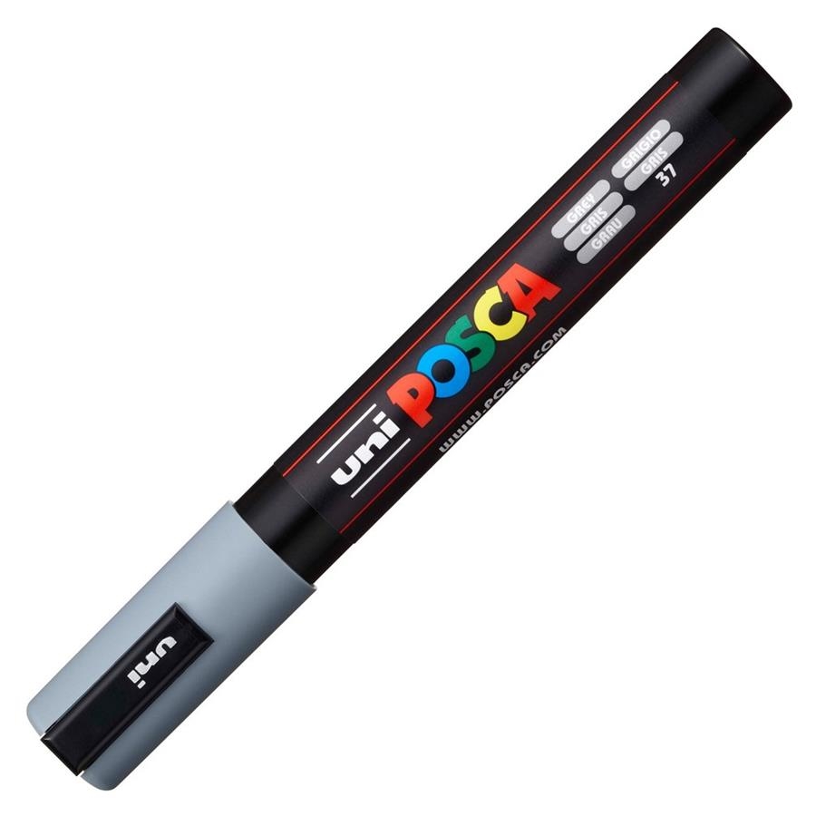 RETOLADOR POSCA PC 5M 2.5MM GRIS 37 | 4902778916247 | 286641000 | Llibreria La Gralla | Llibreria online de Granollers