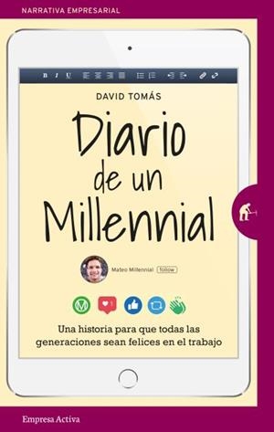 DIARIO DE UN MILLENNIAL | 9788416997053 | TOMÁS, DAVID | Llibreria La Gralla | Librería online de Granollers