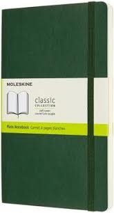 LLIBRETA MOLESKINE L TAPA TOVA BLANCA VERDA | 8053853600028 | Llibreria La Gralla | Librería online de Granollers